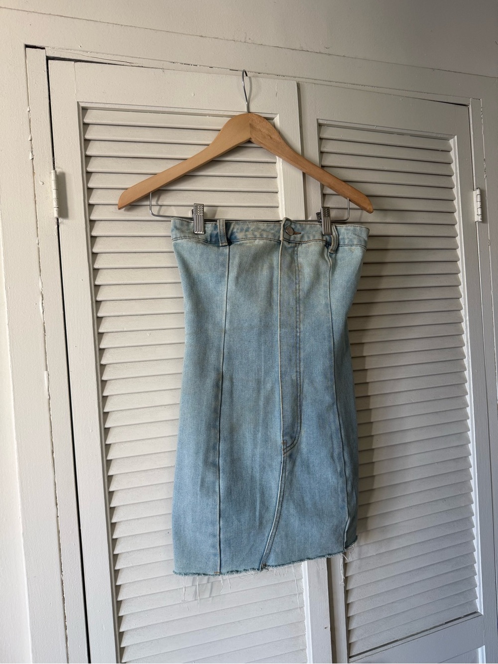 Pretty Little Thing Blue Denim Dress - Women